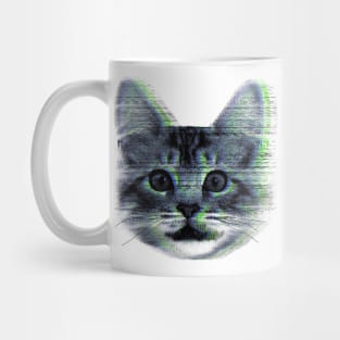 Glitch house cat Mug